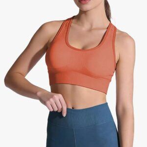 Merino Viscose Blend Sports Bra with Moisture Wicking and Dynamic Support
